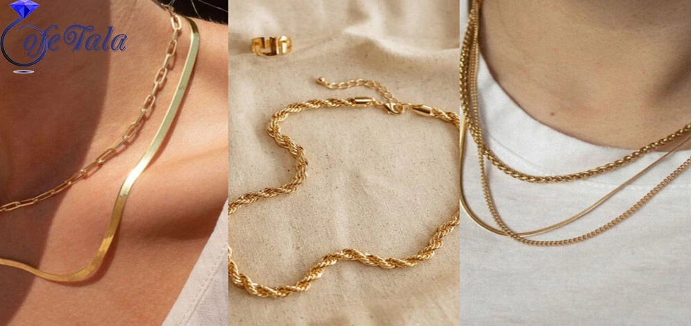 انواع زنجیر طلا کلاسیک و مدرن کدامند؟