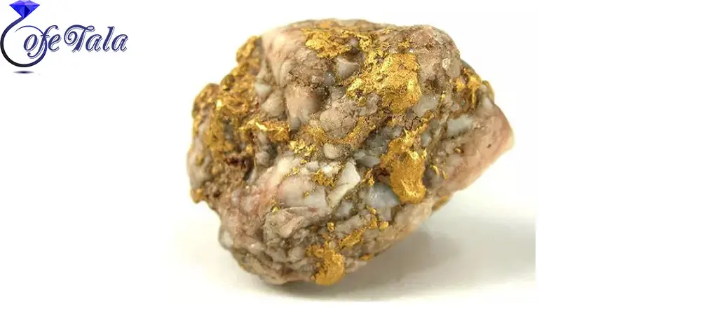 انواع سنگ طلا در طبیعت