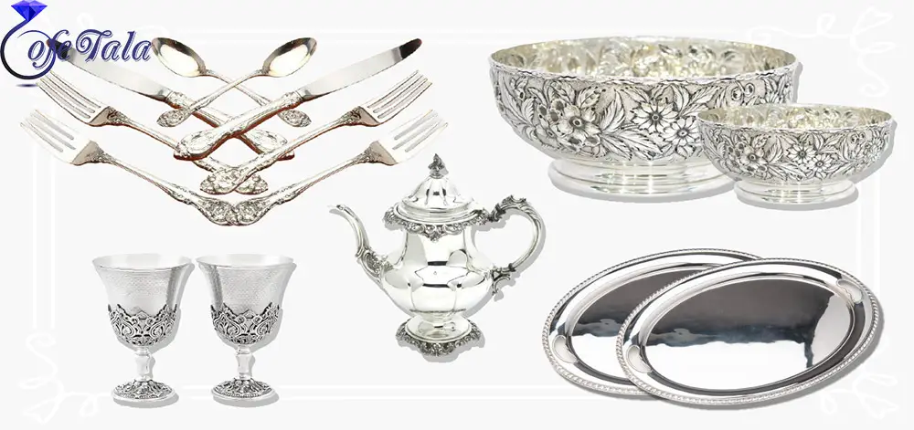 خرید و فروش ظروف نقره