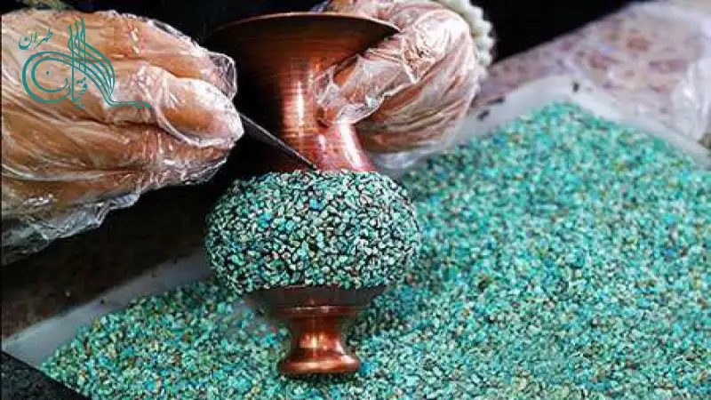 آموزش فیروزه کوبی در منزل